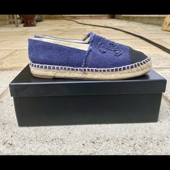 Denim CHANEL Espadrilles in fantastic condition - Picture 3 of 4